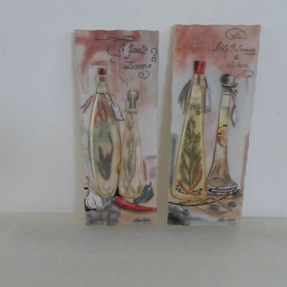 Oil & Vinegar 3-D Wall Artwork